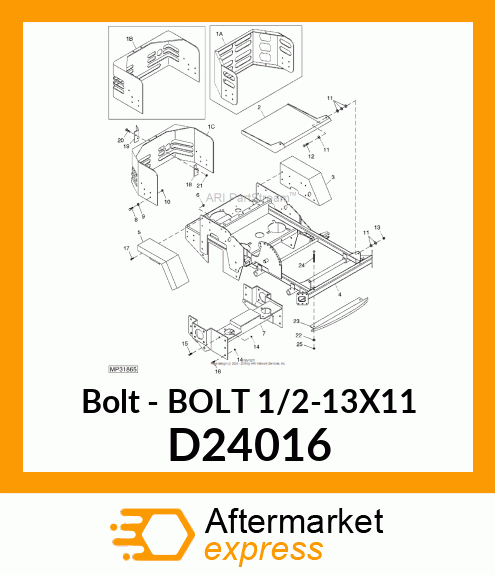 Bolt D24016