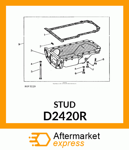 STUD D2420R