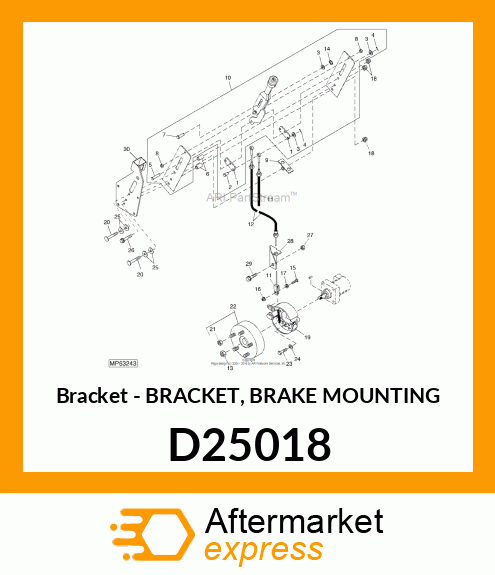 Bracket D25018