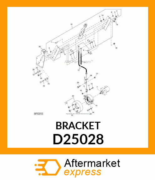 Bracket D25028