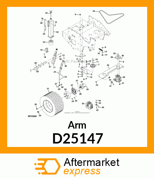 Arm D25147