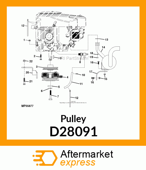 Pulley D28091