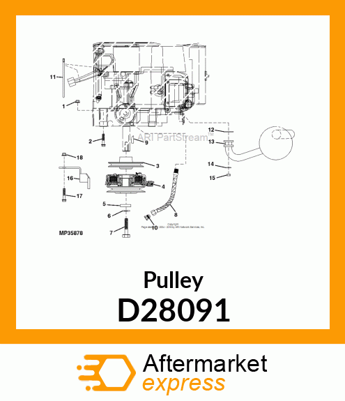 Pulley D28091