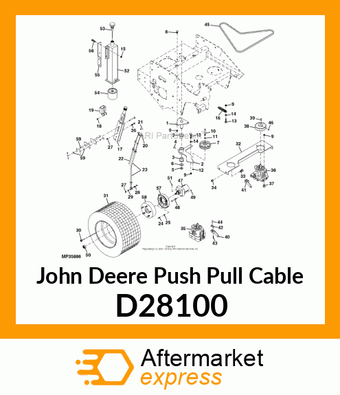 Push Pull Cable D28100