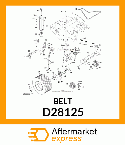 Belt D28125