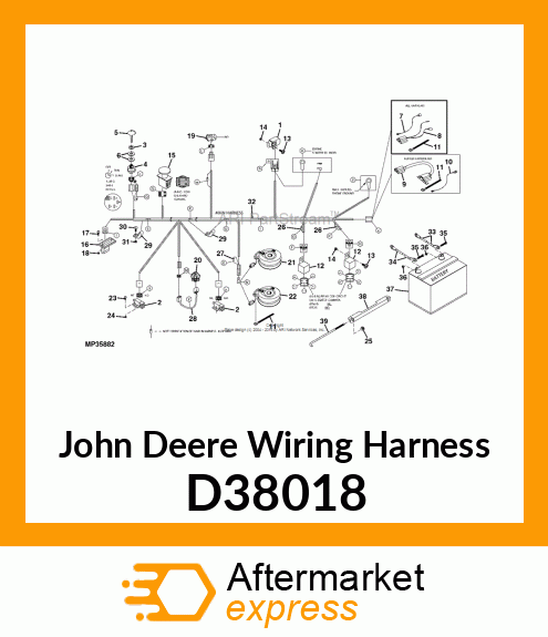 Wiring Harness D38018