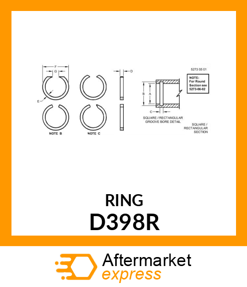 Snap Ring D398R