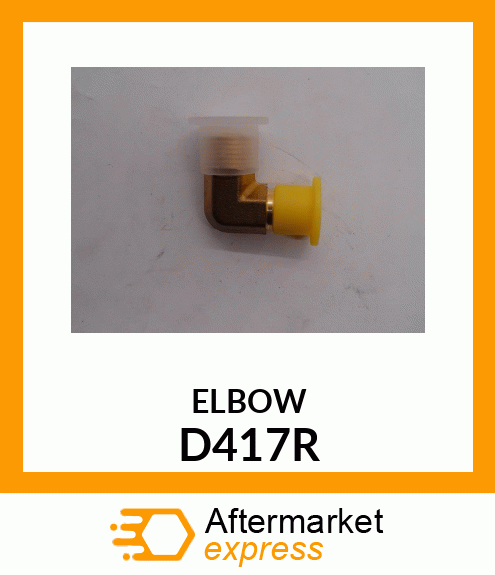 ELBOW FITTING D417R