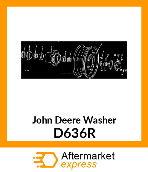 Washer D636R