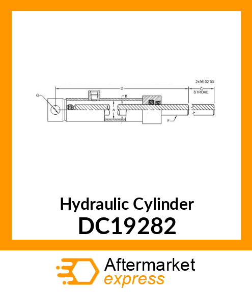 Hydraulic Cylinder DC19282