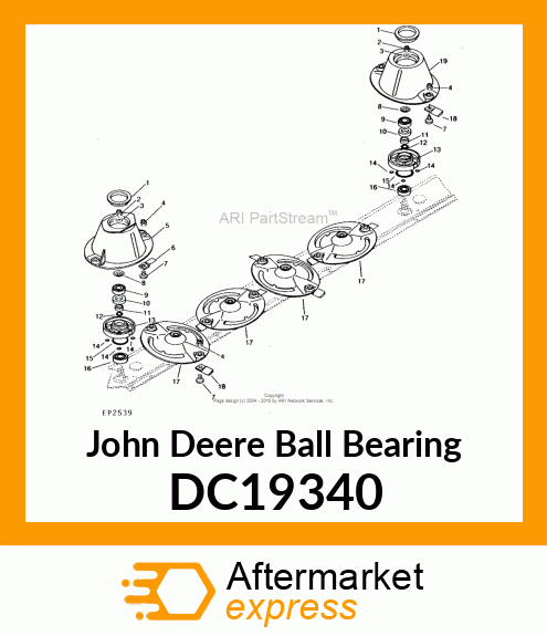 BEARING, BALL DC19340