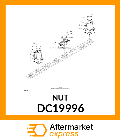 Flange Nut DC19996