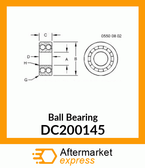 Ball Bearing DC200145