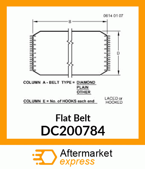 Flat Belt DC200784