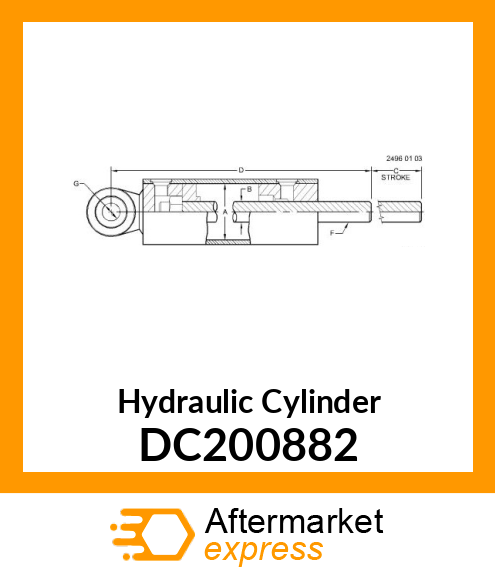Hydraulic Cylinder DC200882