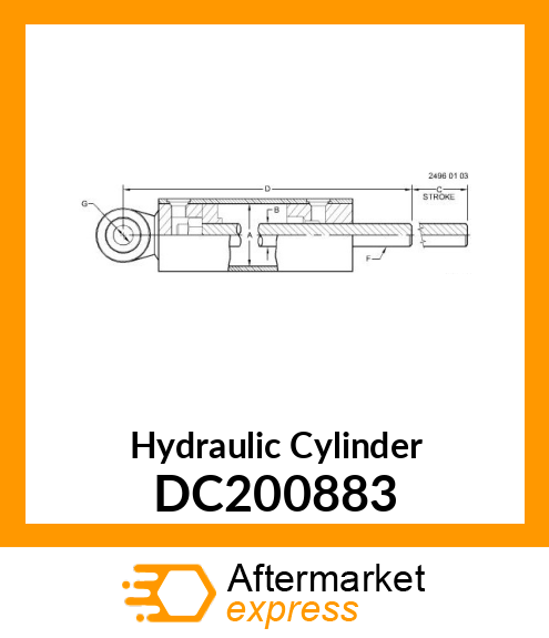 Hydraulic Cylinder DC200883