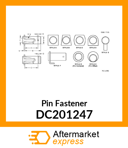 Pin Fastener DC201247