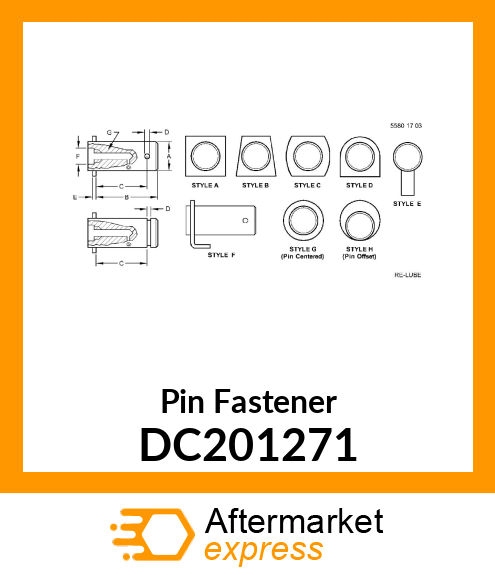 Pin Fastener DC201271