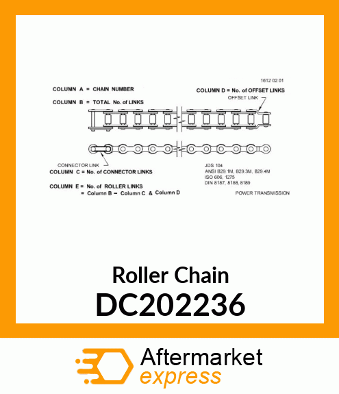 Roller Chain DC202236