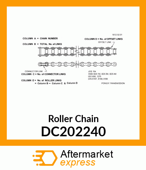 Roller Chain DC202240