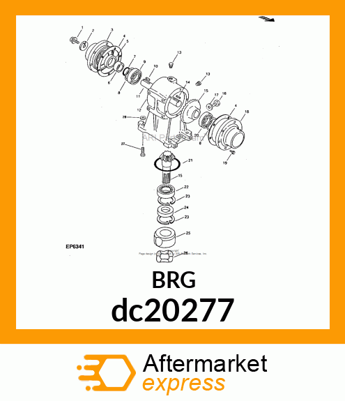 BEARING,BALL DC20277