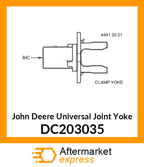 Universal Joint Yoke DC203035