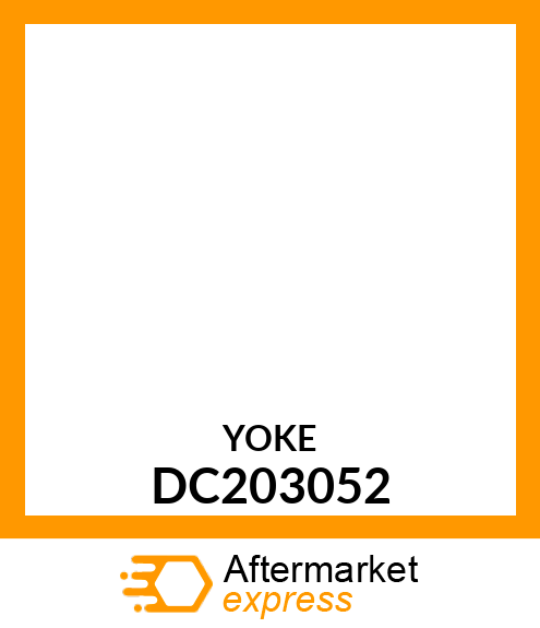 UNIVERSAL JOINT YOKE, YOKE, CAT5 6B DC203052