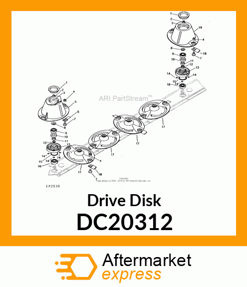 Drive Disk DC20312