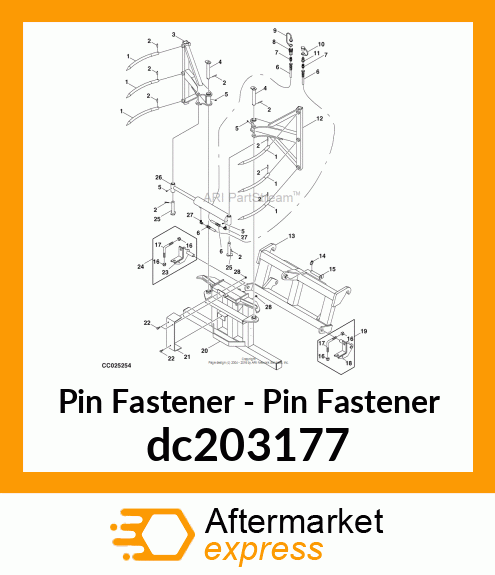 Pin Fastener dc203177