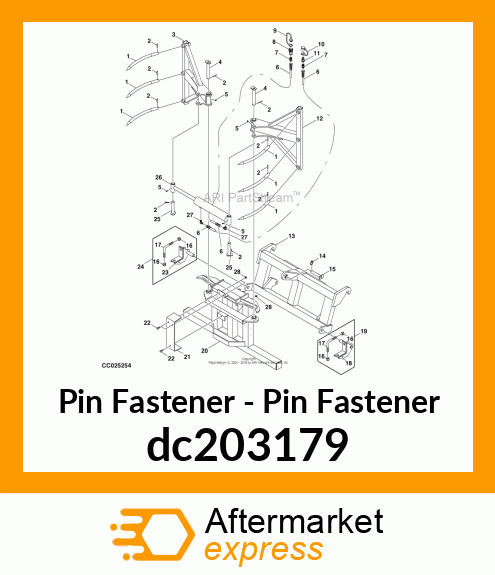 Pin Fastener dc203179