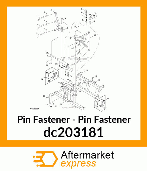 Pin Fastener dc203181