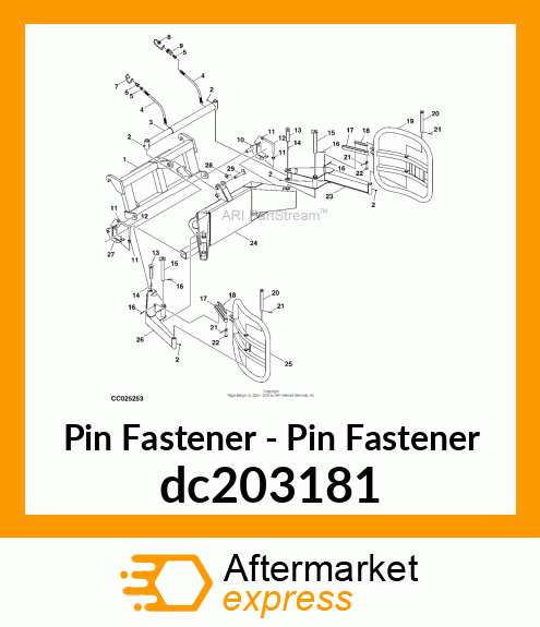 Pin Fastener dc203181