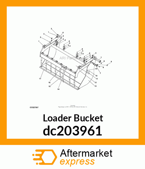 Loader Bucket dc203961