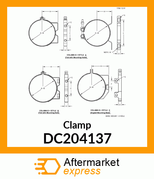 Clamp DC204137