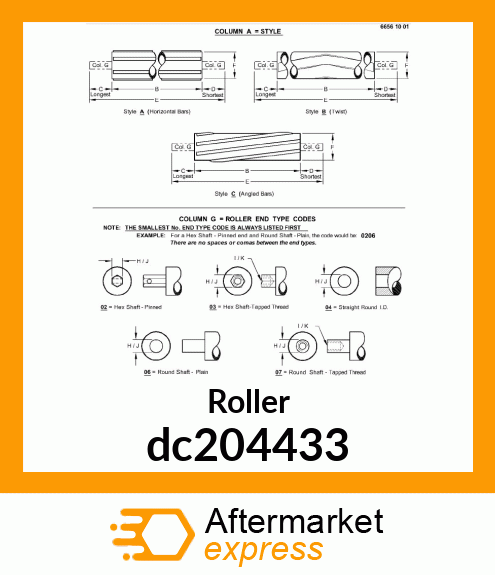 Roller dc204433