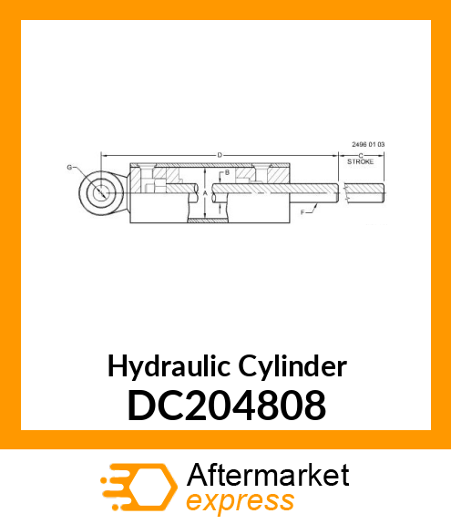 Hydraulic Cylinder DC204808