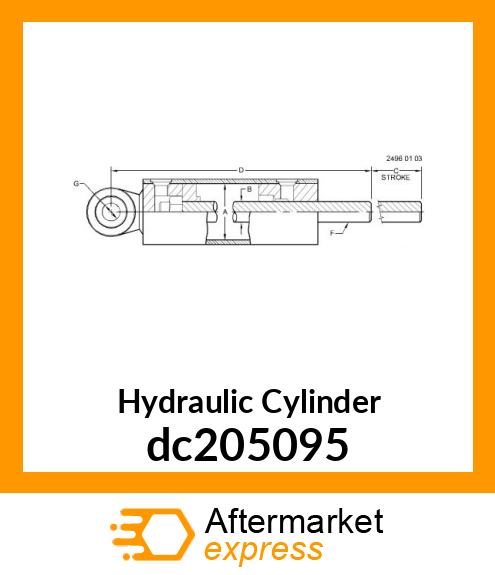 Hydraulic Cylinder dc205095