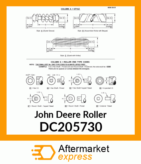 Roller DC205730