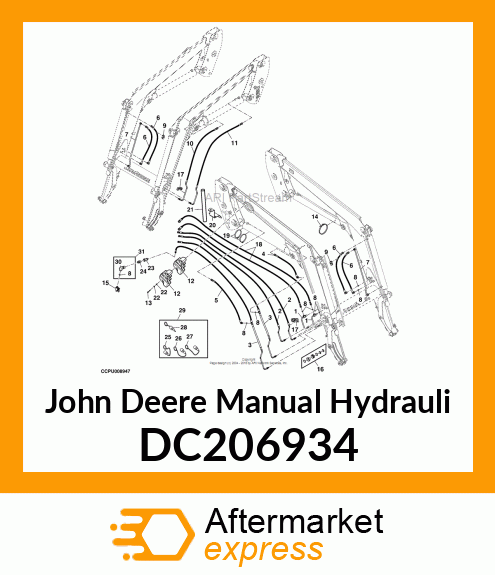 Manual Hydraulic Valve DC206934