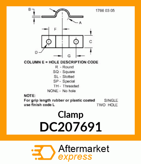 Clamp DC207691