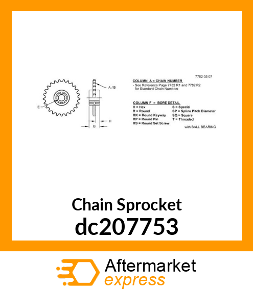 Chain Sprocket dc207753