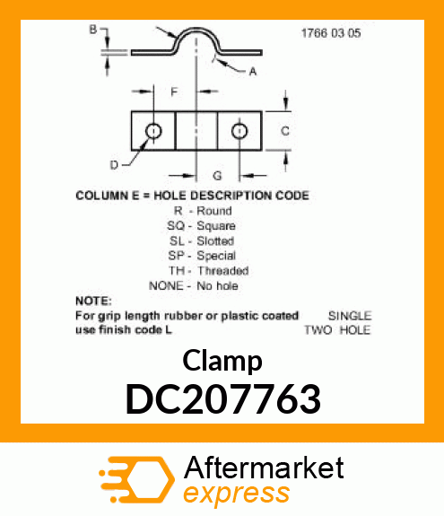 Clamp DC207763