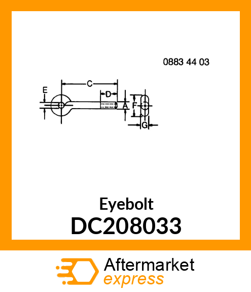 Eyebolt DC208033