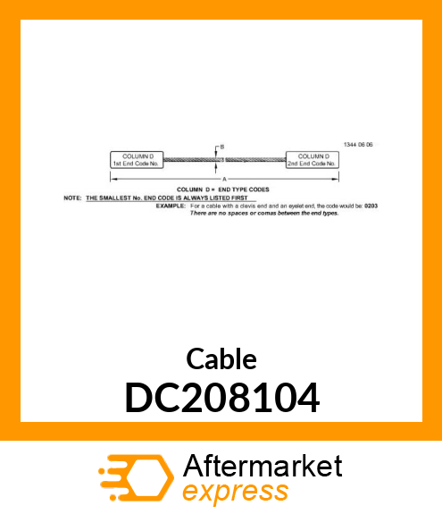 Cable DC208104