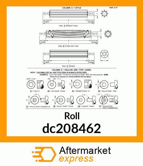 Roll dc208462