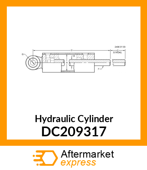 Hydraulic Cylinder DC209317