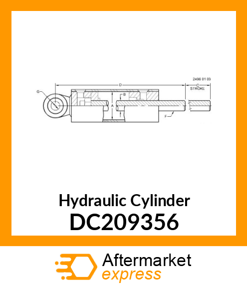 Hydraulic Cylinder DC209356