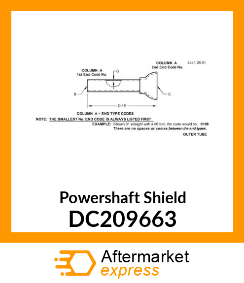 Powershaft Shield DC209663