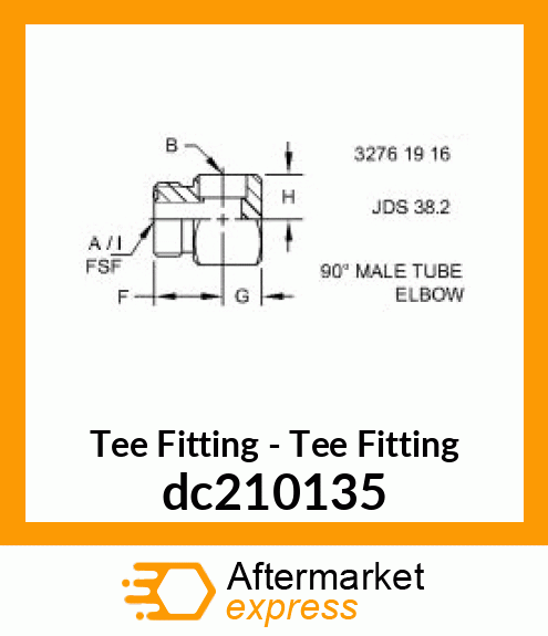 Tee Fitting dc210135