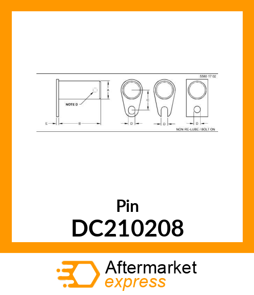 Pin DC210208